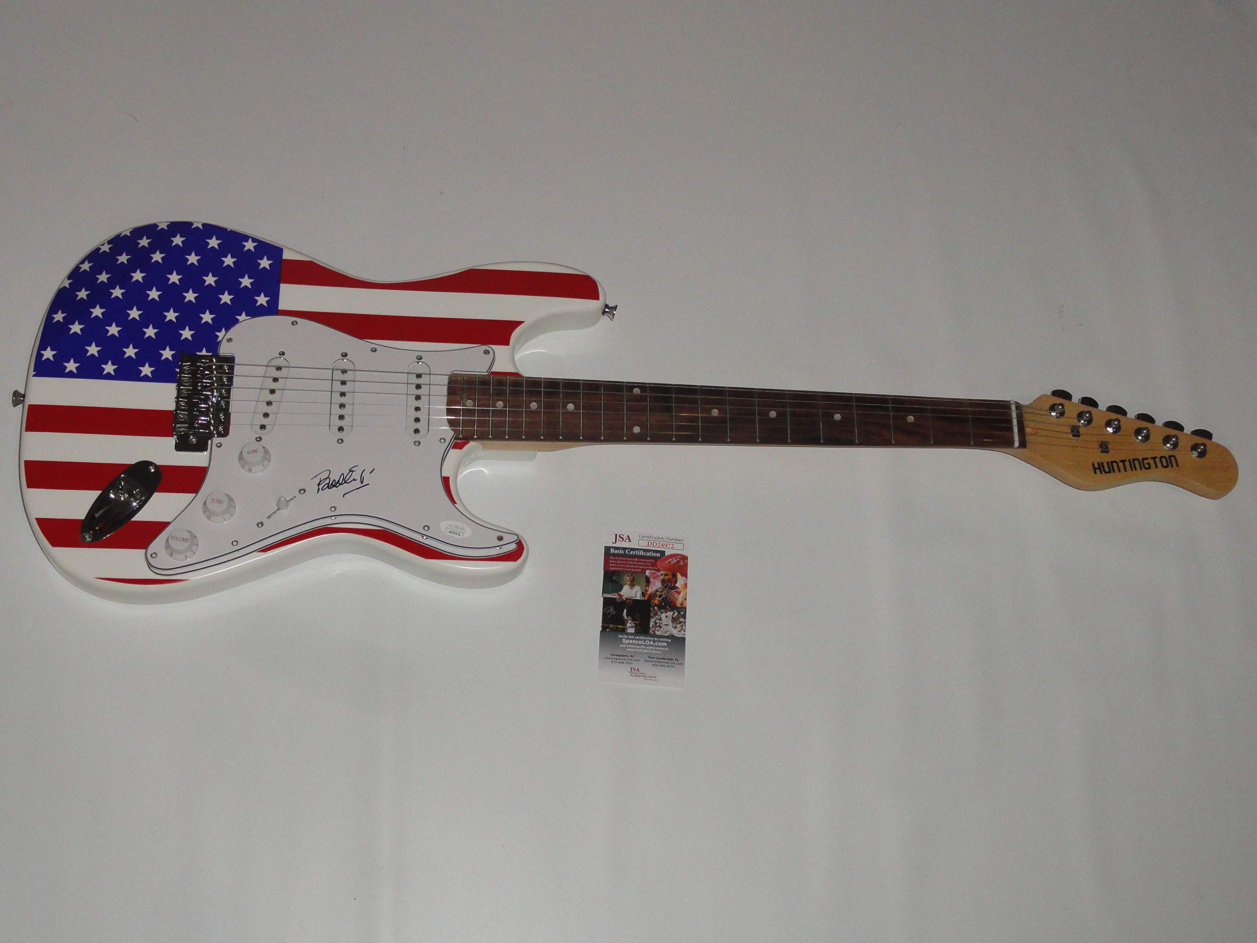Booker T Jones Signed Electric Guitar - Authentic Booker T & The M.G.'s Memorabilia with JSA COA - Perfect for Music Collectors & Rock Memorabilia Displays