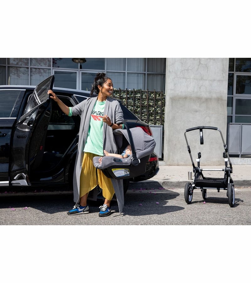 Nuna Bugaboo Turtle Air Convertible Car Seat with Base - Safe & Comfortable Infant to Toddler Car Seat for Travel & Daily Commute