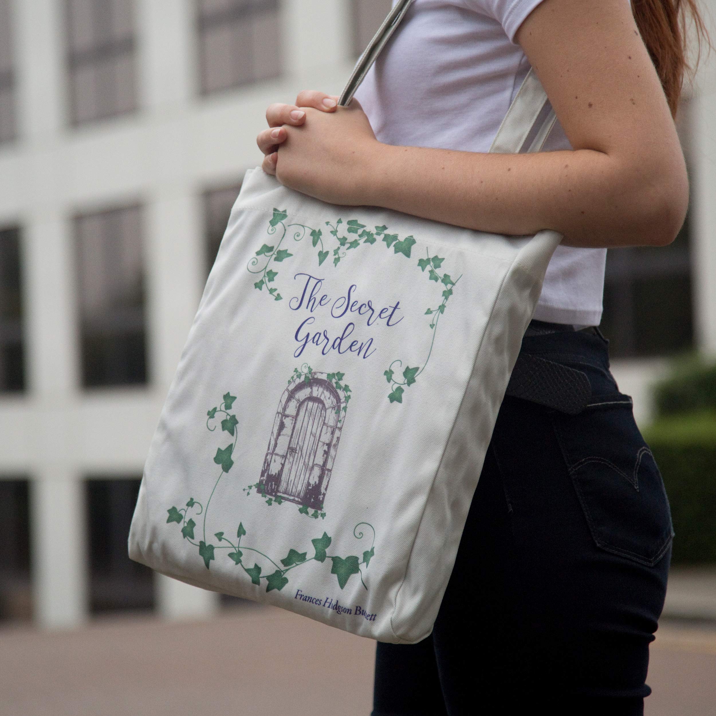 Book Lovers Tote Bag - Literary Themed Shoulder Bag for Readers & Bookworms - Perfect Book Club Gift, Library Companion & Everyday Carry Bag