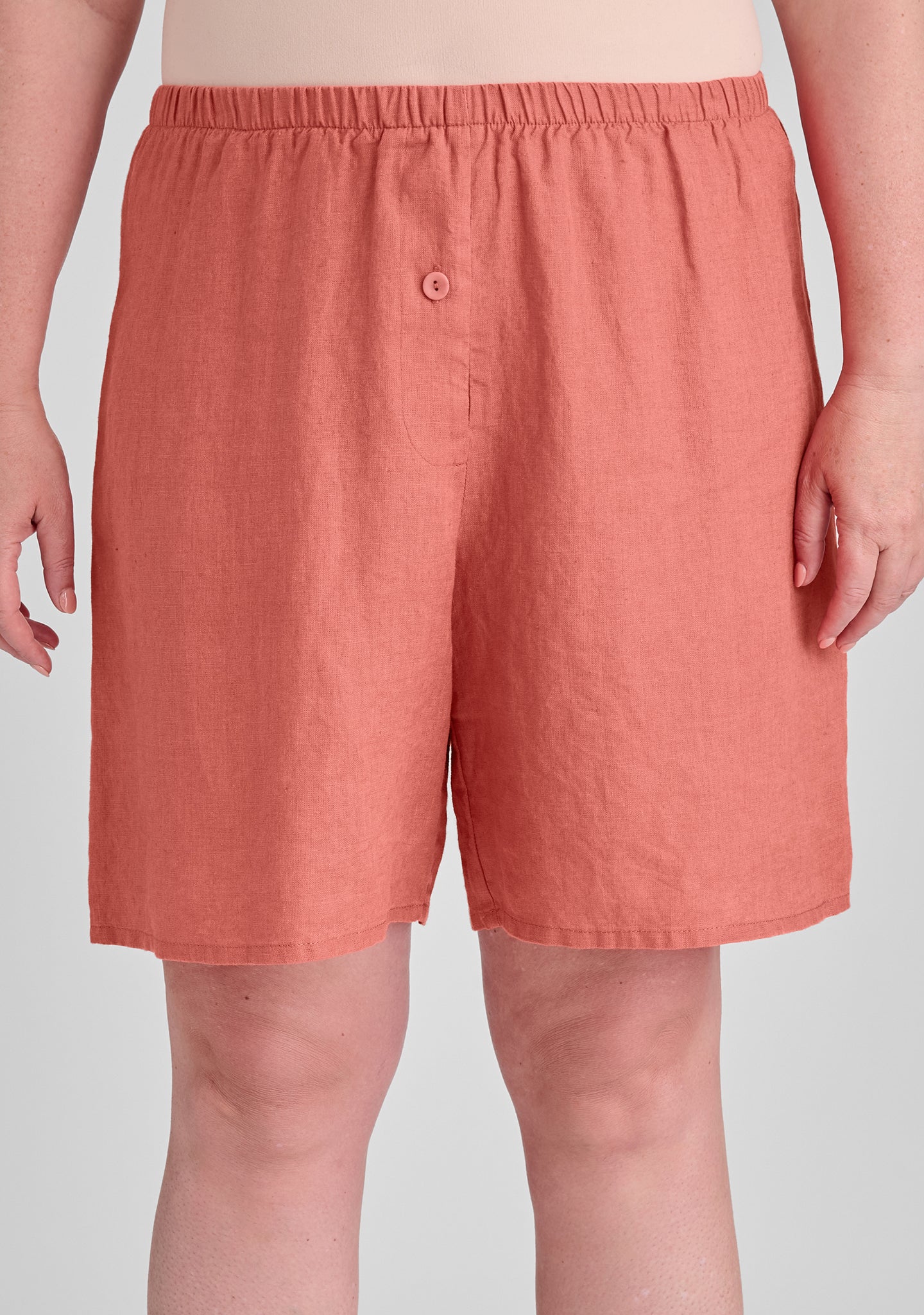 Boxd Up Linen Shorts for Women - Breathable & Comfortable Summer Shorts - Final Sale | Perfect for Beach, Travel & Casual Outfits