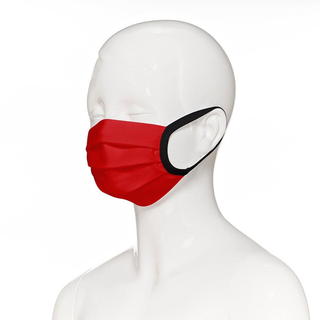Reusable Kids Face Mask with Antibacterial Protection - 2 Pack Set for School, Travel & Daily Activities