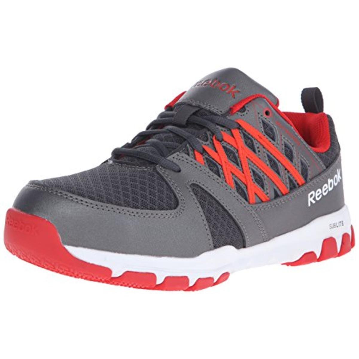 Reebok Men's RB4443 Steel Toe Work Shoes for Safety & Comfort
