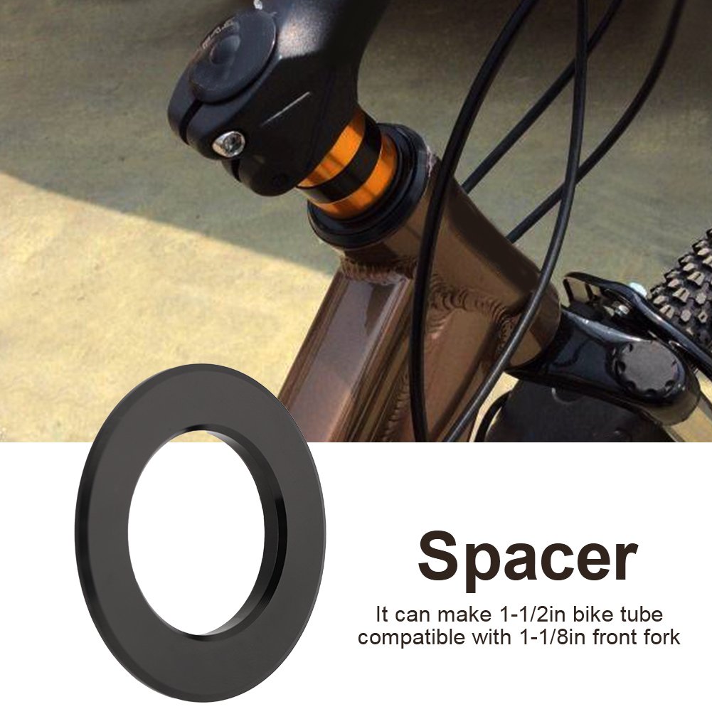 Aluminum Alloy Headset Spacer for Road & Mountain Bikes - Stem Spacer Washer for Handlebar & Fork Adjustment | Perfect for Cycling, Commuting & Bike Maintenance