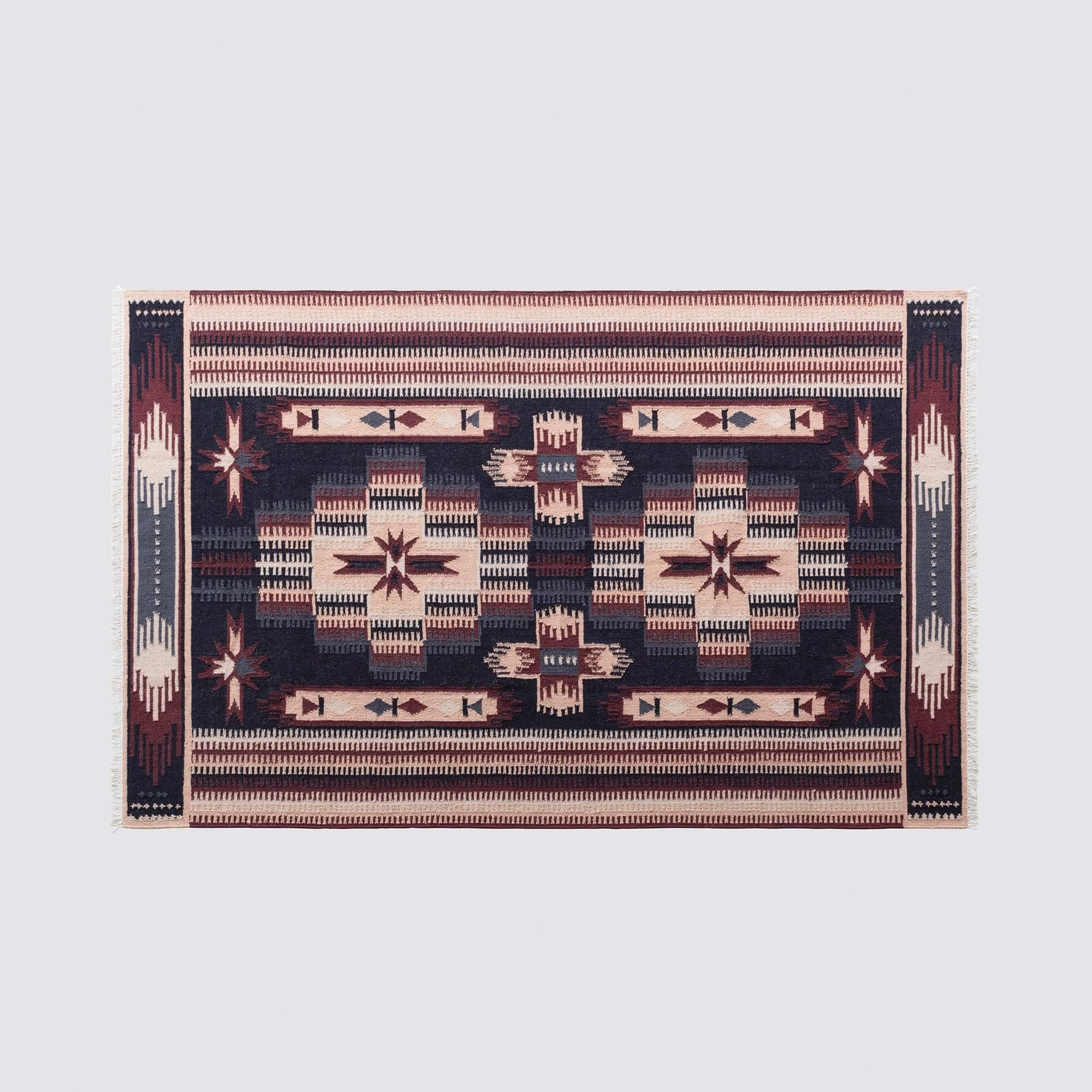 Keya Handwoven Area Rug - Soft Bohemian Style Rug for Living Room, Bedroom, or Nursery - Perfect for Home Decor and Cozy Spaces