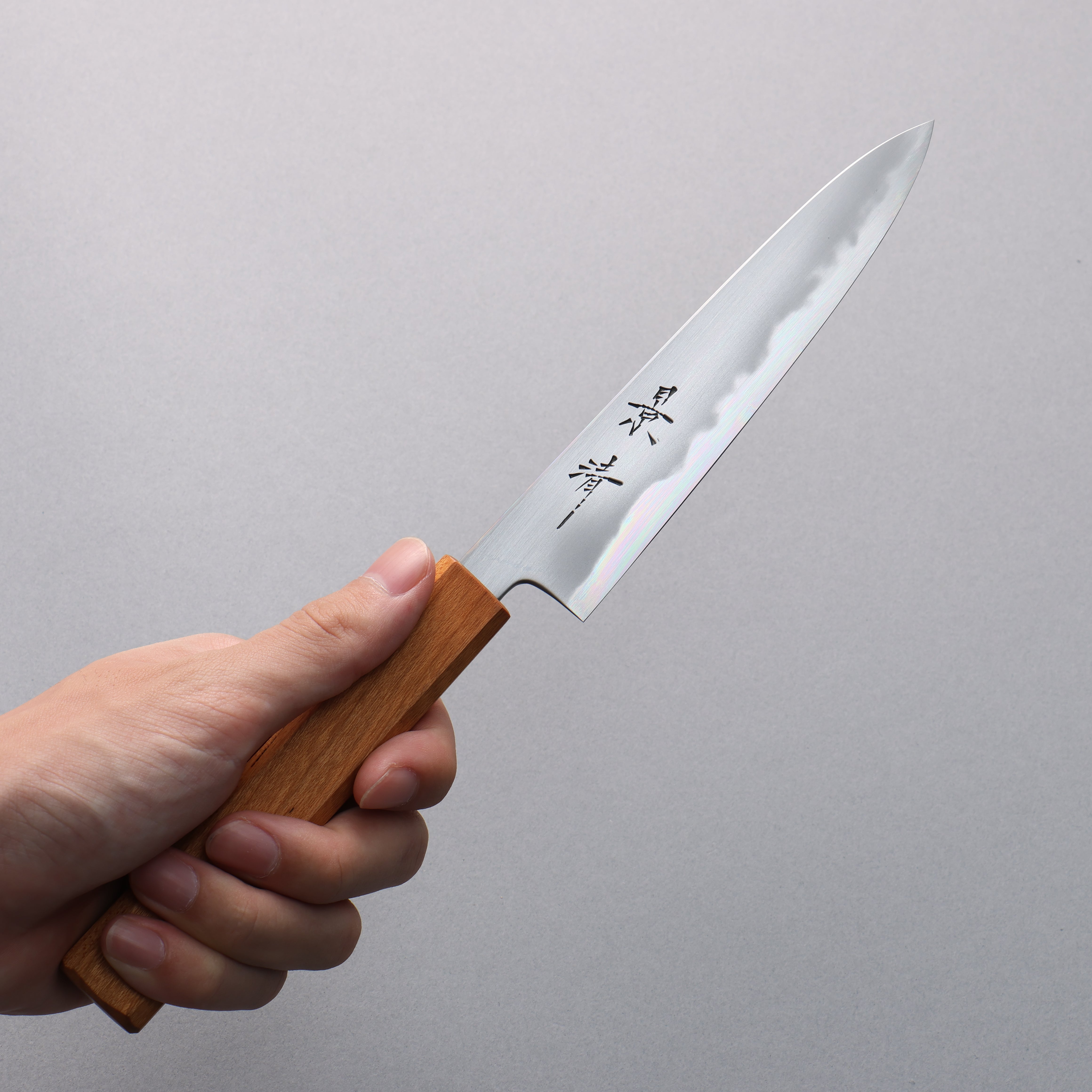 Premium Kagekiyo White Steel No.2 Petty Knife 150mm - Japanese Utility Knife with Cherry Wood Handle & Protective Sheath - Perfect for Sushi, Vegetables & Precision Kitchen Tasks