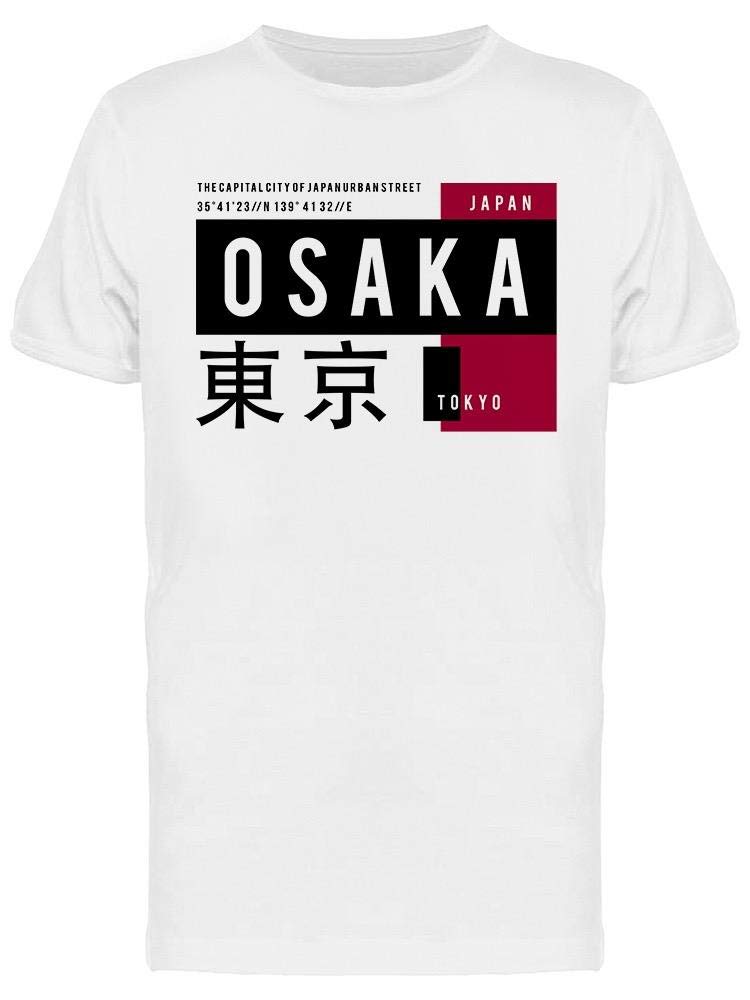 Osaka Japan Style Graphic T-Shirt for Men - Casual Streetwear & Urban Fashion Tee for Everyday Wear