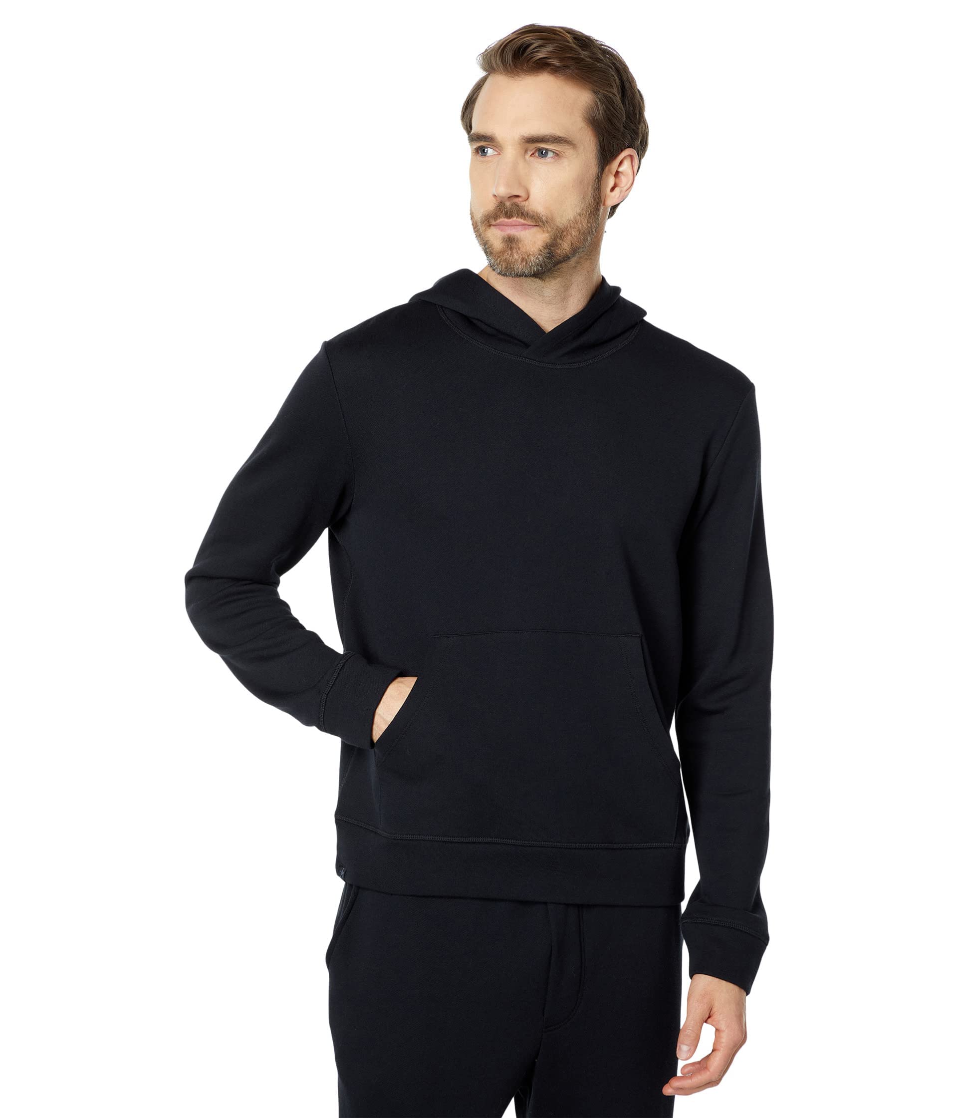 Barefoot Dreams Malibu Collection Men’s French Terry Hoodie - Soft Long Sleeve Knit Sweatshirt for Winter | Cozy Lounge Wear & Casual Outfit for Men