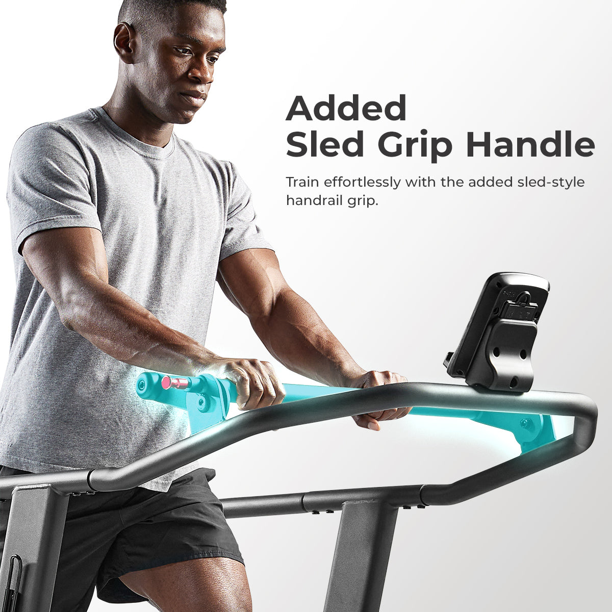 Commercial Grade Ergonomic Manual Treadmill - Foldable Home Gym Equipment for Small Spaces & Office Workout