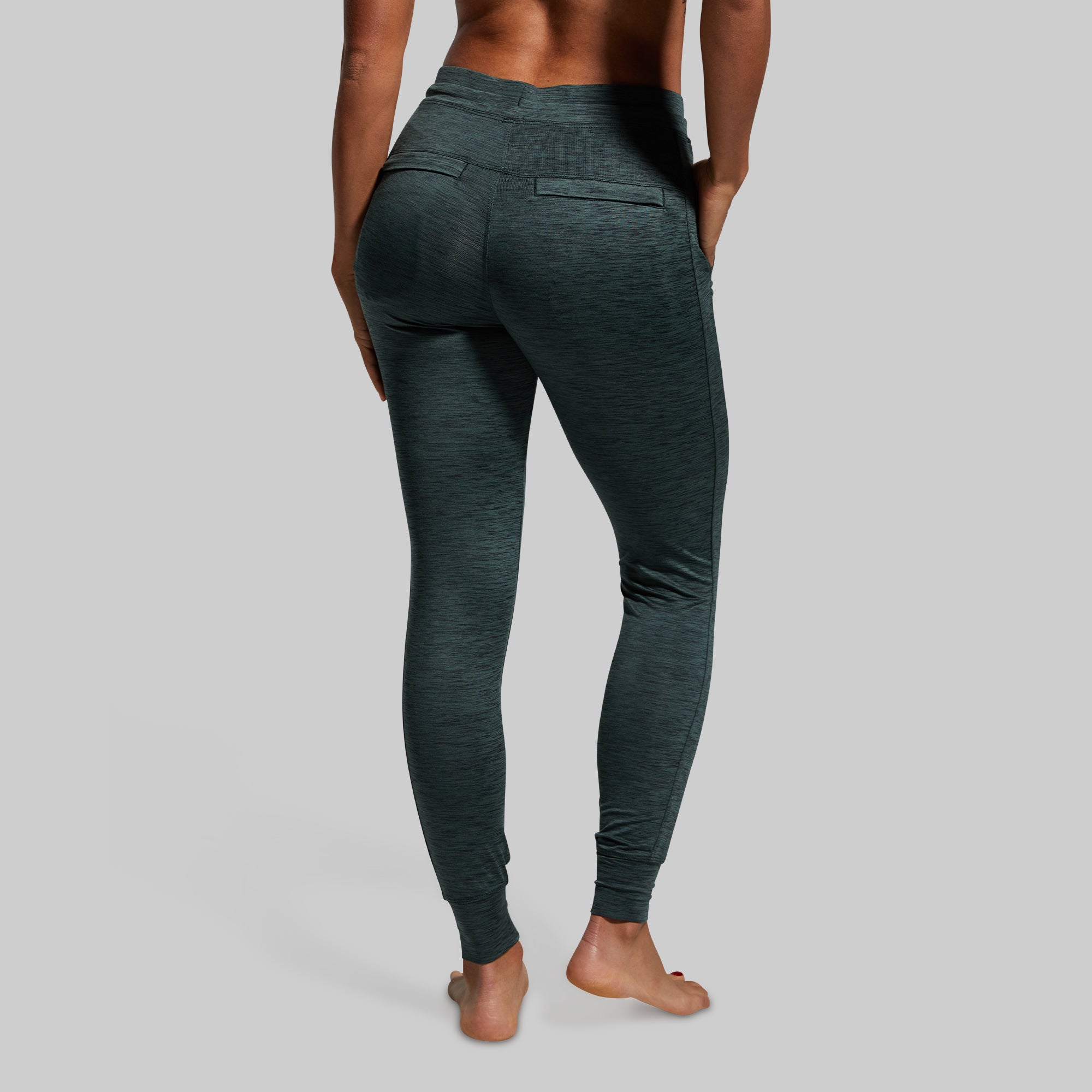 Women's Relaxed Fit Athleisure Jogger Pants - Soft Lounge Pants for Yoga, Running & Casual Wear (Evergreen) - Perfect for Home, Gym & Travel