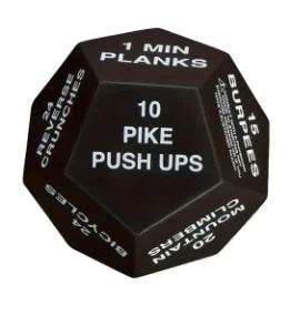 Workout Dice - Fun Fitness Dice for Exercise & Gym Workouts - Perfect for Home, Gym & Group Fitness Training