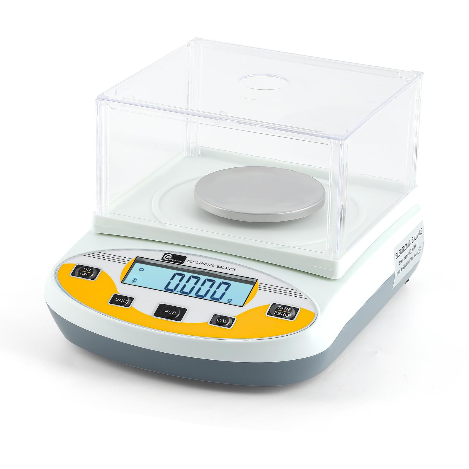 CGOLDENWALL 500g x 0.001g Precision Digital Analytical Balance - Lab Scale for Jewelry Weighing, Scientific Research & Chemistry Experiments | High Accuracy Electronic Scale with Calibration & 110V Power (Ideal for Laboratories, Pharmacies & Jewelry Stores)