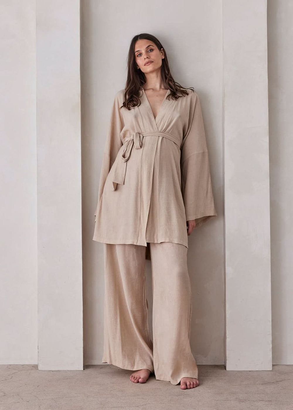 Stylish Women's Wide Leg Pants - High Waisted Flowy Trousers for Casual & Office Wear | Comfortable Stretch Fabric for Everyday Outfits