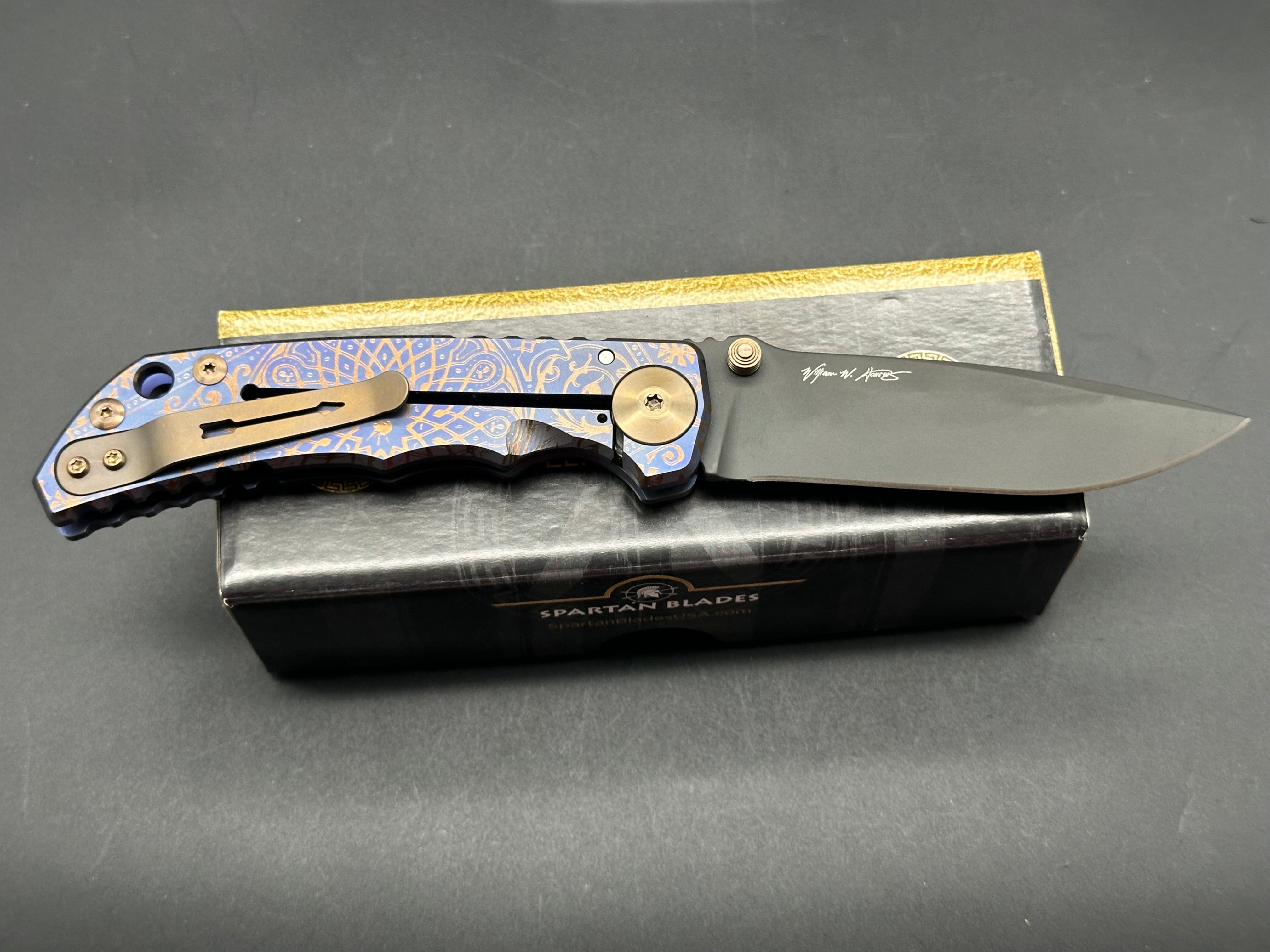 Spartan Blades Harley Special Edition 2022 Royal Flush S45VN 4