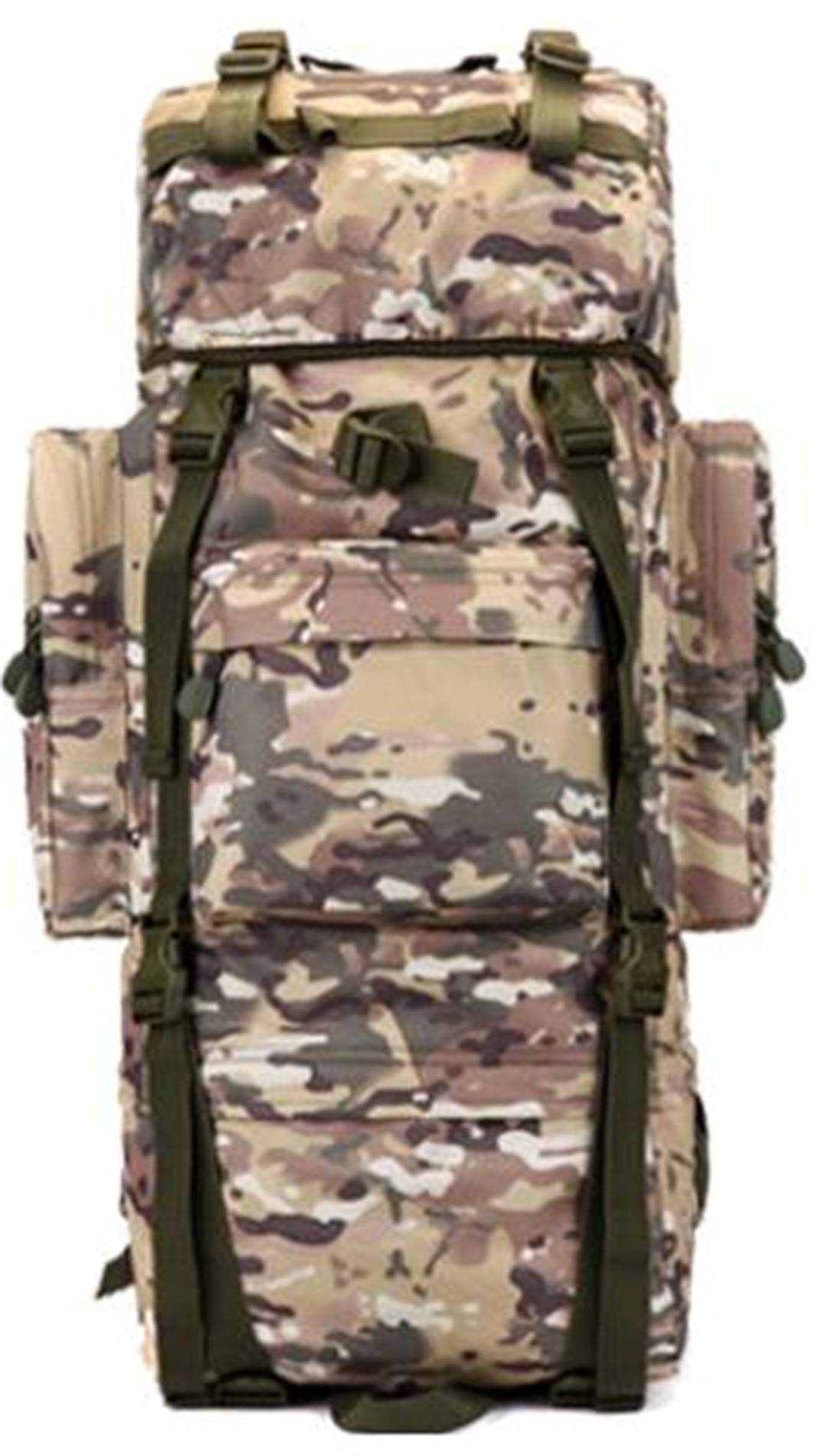Military Tactical Backpack 70L - Large Capacity Waterproof Hiking Backpack for Camping, Outdoor Sports & Travel - Durable Rucksack for Tactical Gear, Survival Equipment & Adventure Essentials