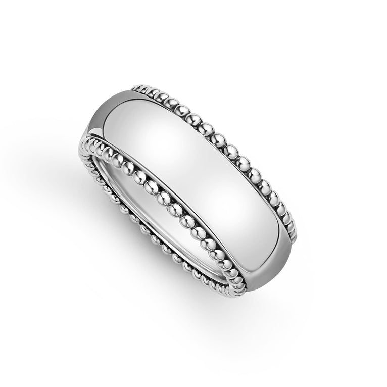 Sterling Silver Band Ring for Women - Minimalist Stackable Ring for Everyday Wear, Wedding, Gift Giving | Dainty & Elegant Jewelry