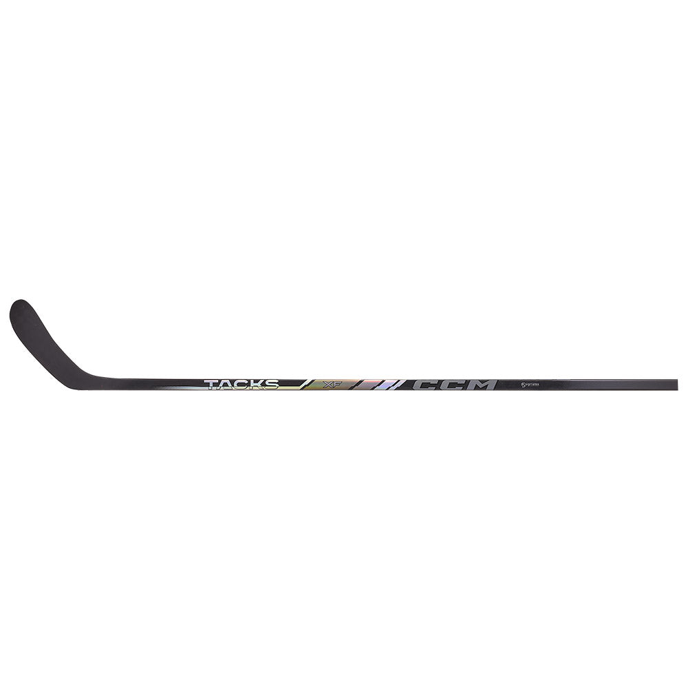 CCM Tacks XF Intermediate Ice Hockey Stick - Lightweight Carbon Fiber Design for Enhanced Performance - Perfect for Youth & Adult Hockey Players in Games & Practice