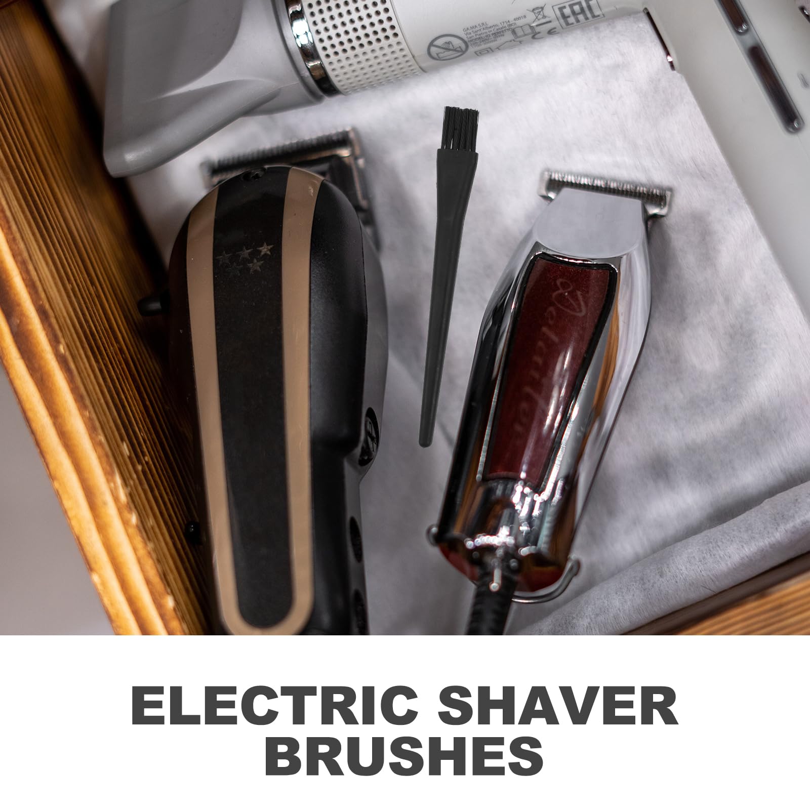 NOLITOY 8-Piece Electric Shaver Cleaning Kit with Multi-Style Replacement Razors - Compatible with Most Electric Shavers & Trimmers - Perfect for Home Grooming, Travel & Barber Shops
