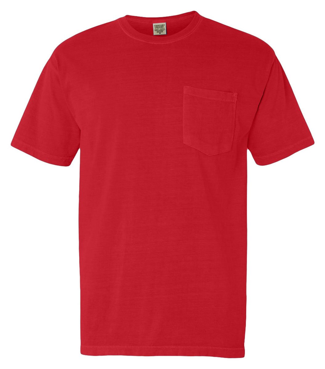 Comfort Colors Men's Short Sleeve T-Shirt - Style 1717 | Soft Cotton Crewneck Tee for Casual Wear, Work & Everyday Comfort