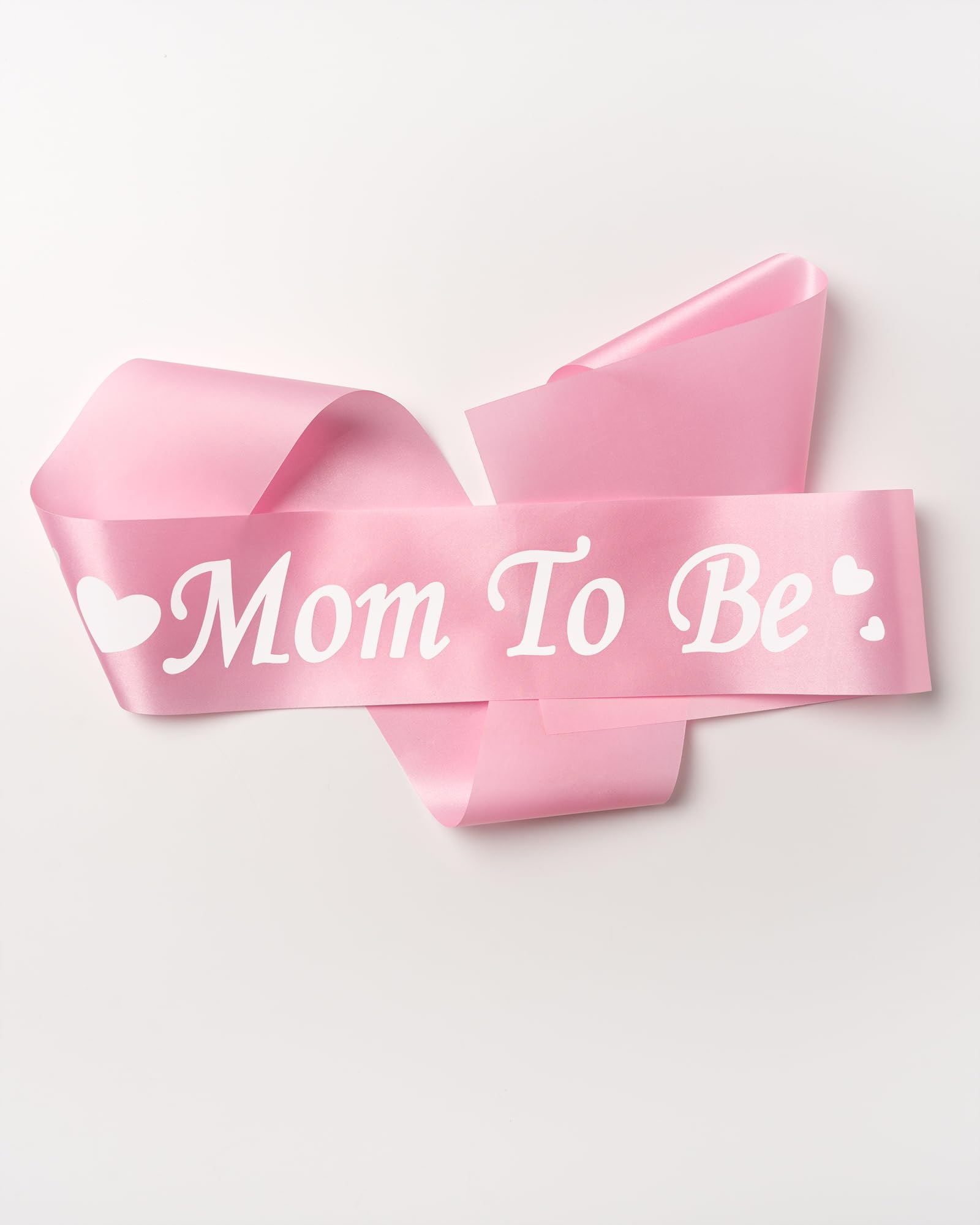 Baby Shower Sash for Mom to Be & Dad to Be - Floral Maternity Dress Belt & Pregnancy Photo Props - Gender Reveal Decorations & Mommy Gift Ideas for Special Occasions