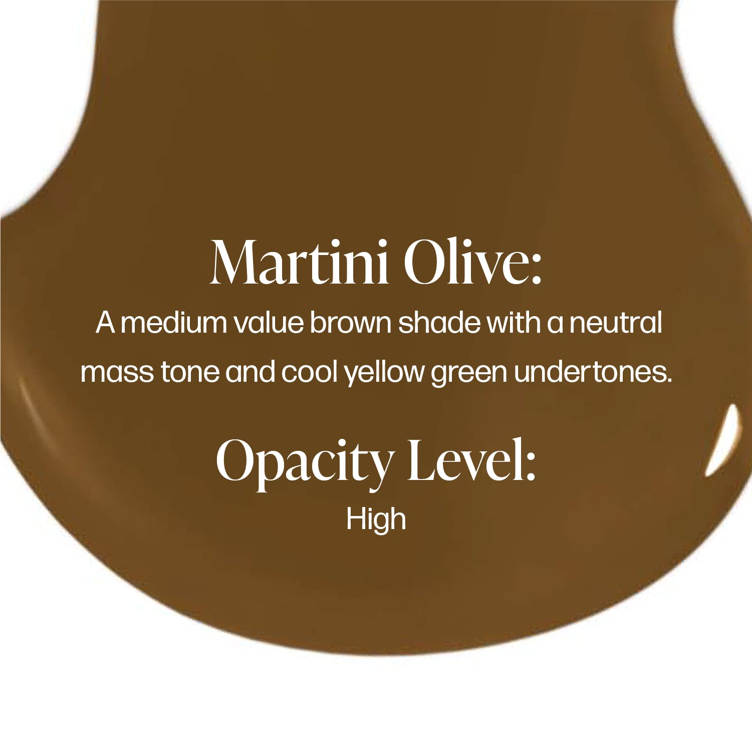 Perma Blend Martini Olive Microblading & Permanent Eyeliner Tattoo Ink - Professional Vegan Brown Tattoo Makeup (0.5 oz) - Perfect for Eyebrow Microblading, Eyeliner Tattoos & Permanent Cosmetic Procedures
