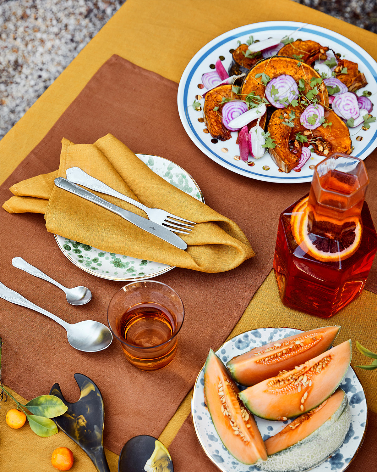 100% Organic Turmeric-Dyed French Flax Linen Napkins Set of 4 - Eco-Friendly Table Linens for Dinner Parties, Weddings & Home Decor