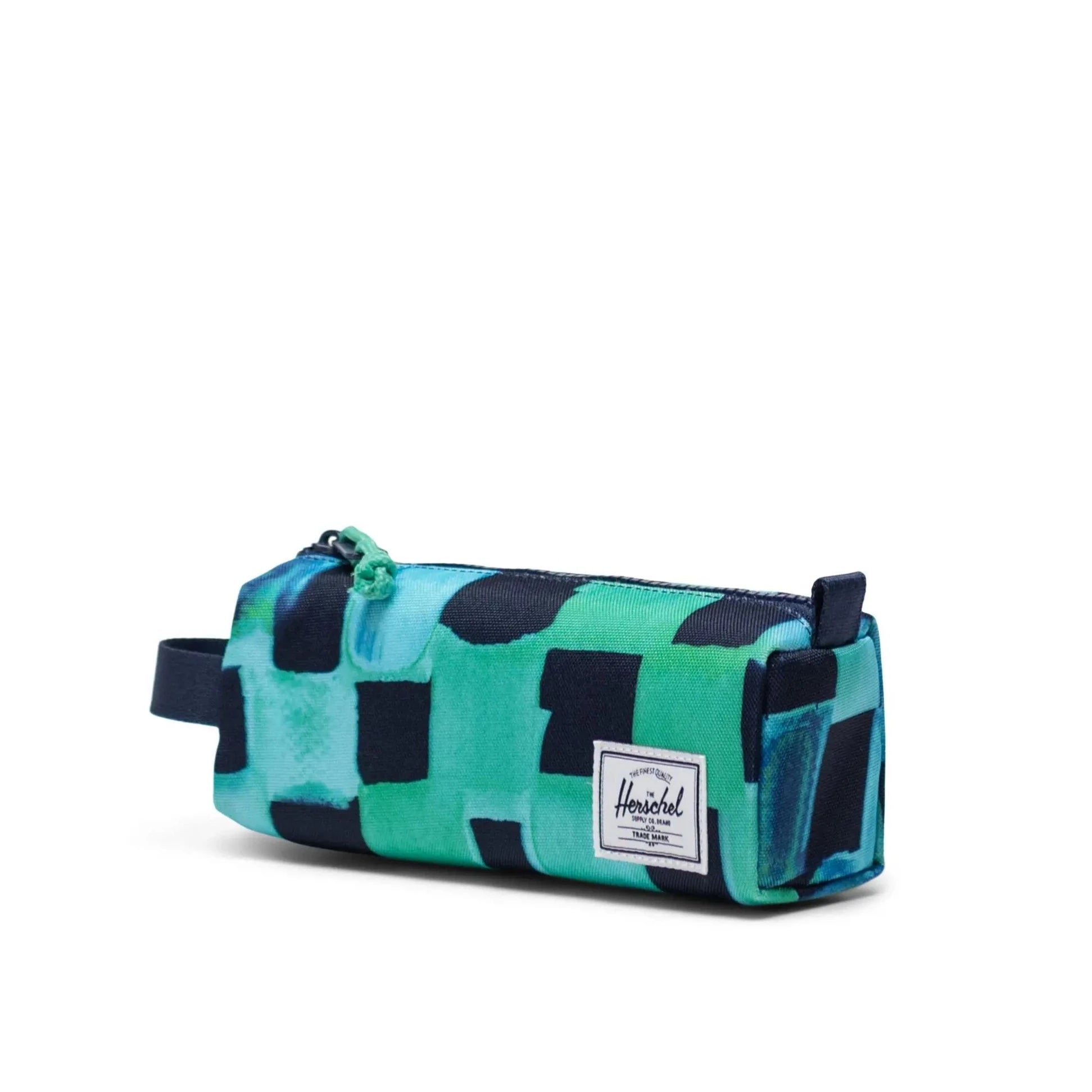 Herschel Painted Checker Pencil Case - Stylish School & Office Supplies for Students and Professionals - Perfect for Organizing Pens, Pencils & Art Tools