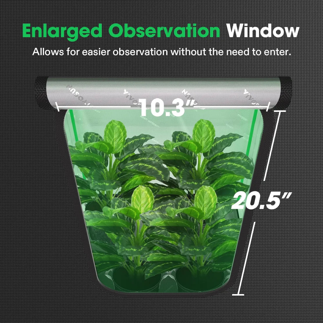 Vivosun Grow Tent Pro P224 | 2x2x4 Feet Indoor Hydroponic Grow Tent Kit for Plants & Herbs - Perfect for Home Gardening, Seed Starting & Indoor Cultivation