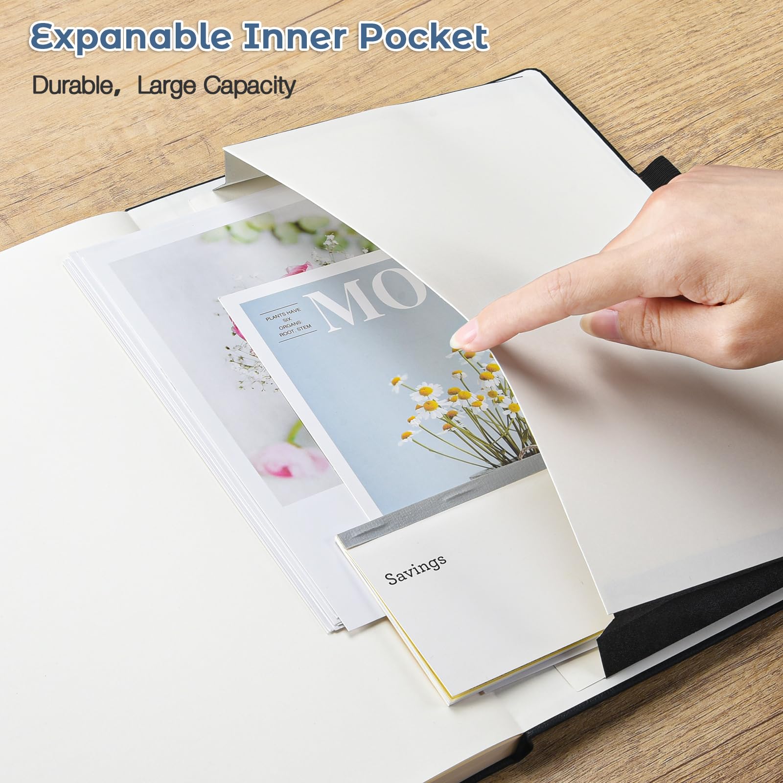 Premium Hardcover Graph Paper Notebook 8.5