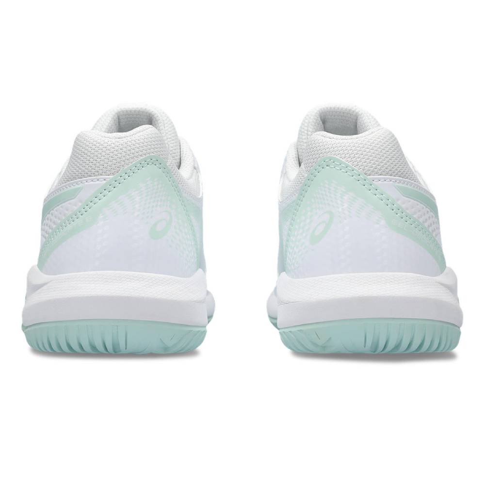 ASICS Gel-Dedicate 8 Women's Tennis Shoes - Lightweight Comfort for Court Performance | White/Pale Blue | Ideal for Tennis, Pickleball & Casual Wear