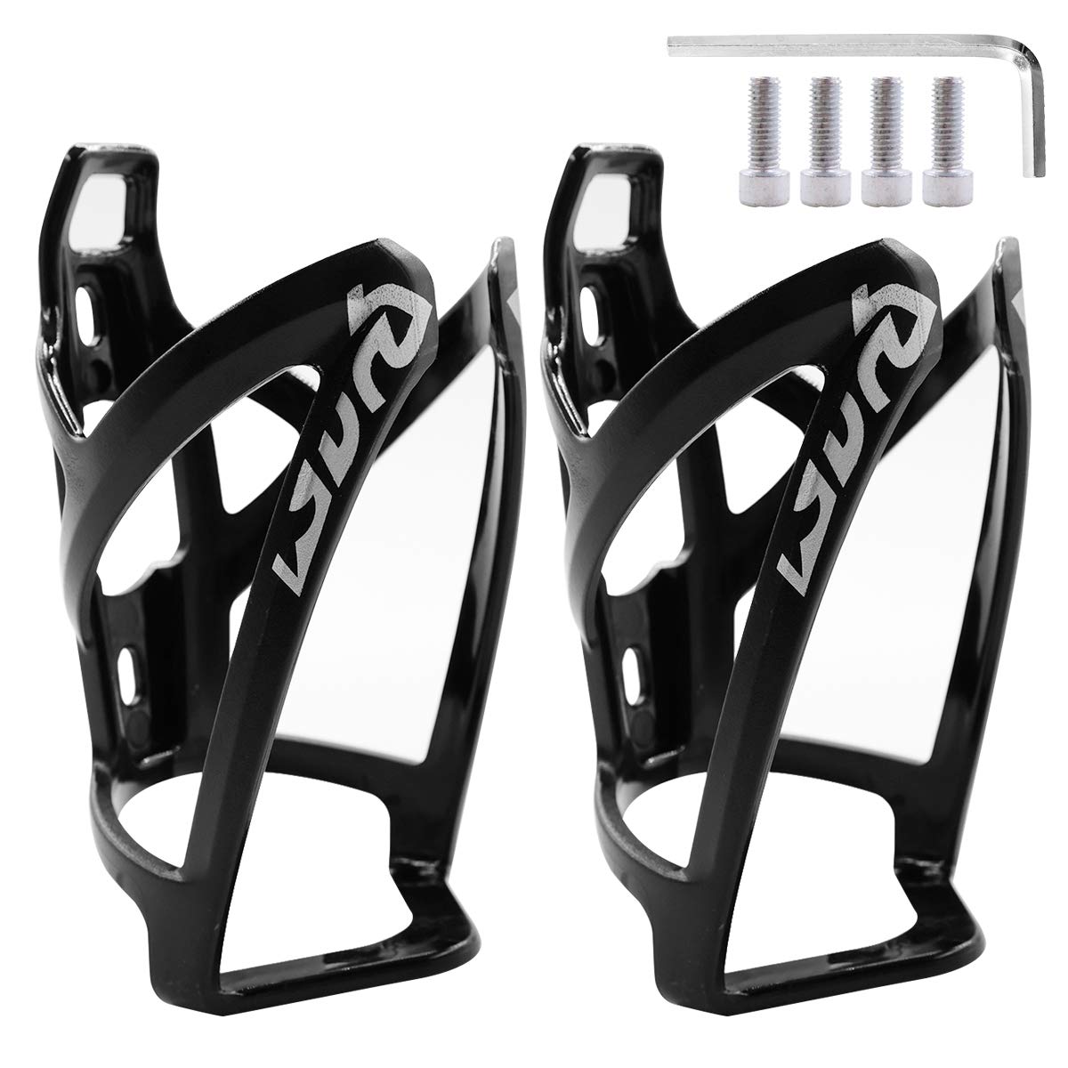 2-Pack Bike Water Bottle Holder - Lightweight & Durable for Road & Mountain Bikes | Cycling Essentials