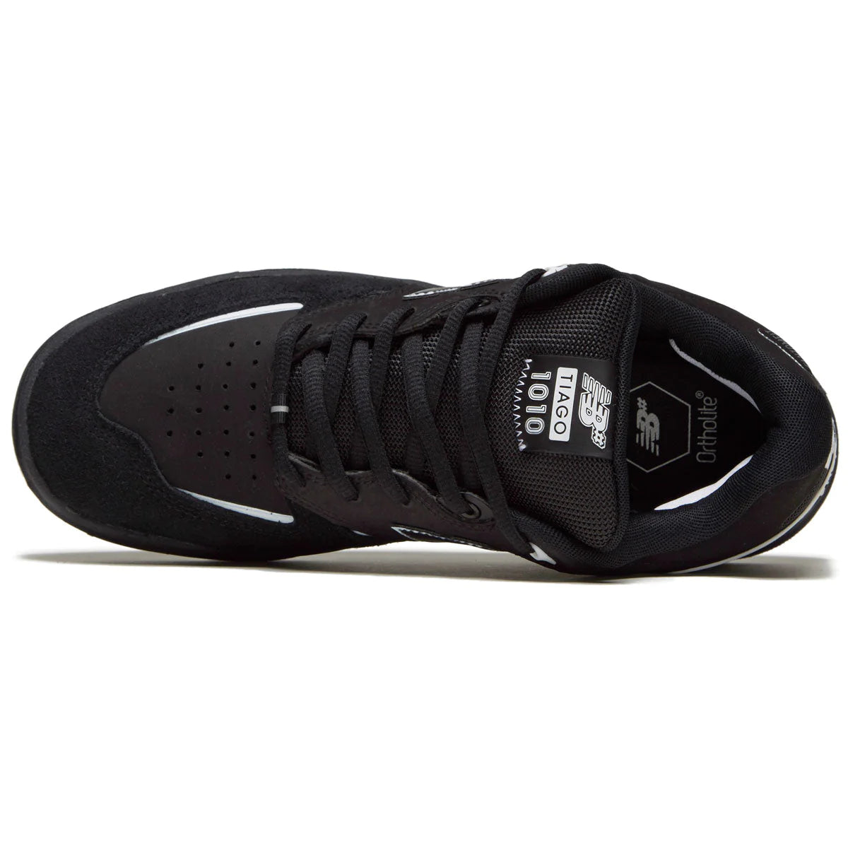 New Balance Numeric Tiago Lemos 1010 Skate Shoes for Men - Black/Black/White - Durable & Comfortable for Street Skating & Casual Wear