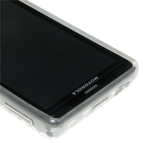 Amzer Luxe Argyle Case for Motorola DROID X - Clear Protective Cover for Daily Use