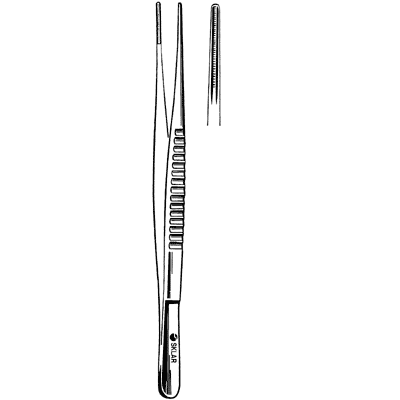 DeBakey Atraumatic Tissue Forceps 6 1/4