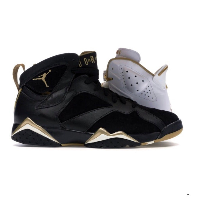 Air Jordan 7 Retro Golden Moments Pack (Sizes 6 & 7) - Limited Edition Basketball Shoes for Collectors & Streetwear Fashion
