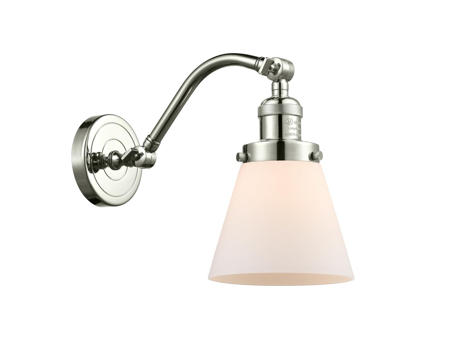 515-1W-PN-G61-LED Bare Bulb 1 Light Cord Set in Polished Nickel - Perfect for Pendant Lighting, Kitchen Islands & Modern Home Decor