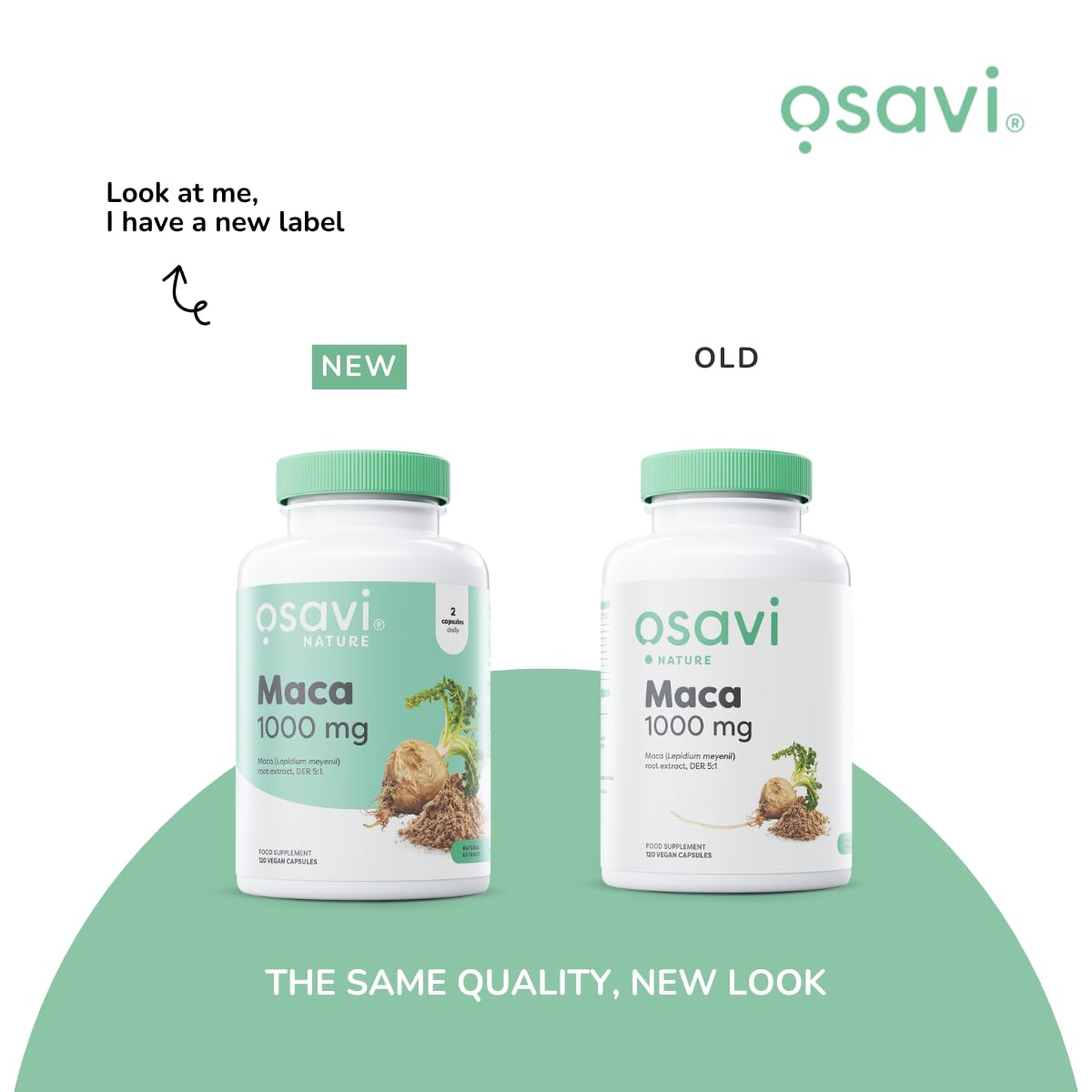 Osavi Maca Root Extract 1000mg - 60 Vegan Capsules | Peruvian-Grown for Sexual Health, Energy & Vitality | Boosts Libido, Performance & Wellbeing | Natural Supplement for Men & Women | Perfect for Daily Wellness & Intimate Moments