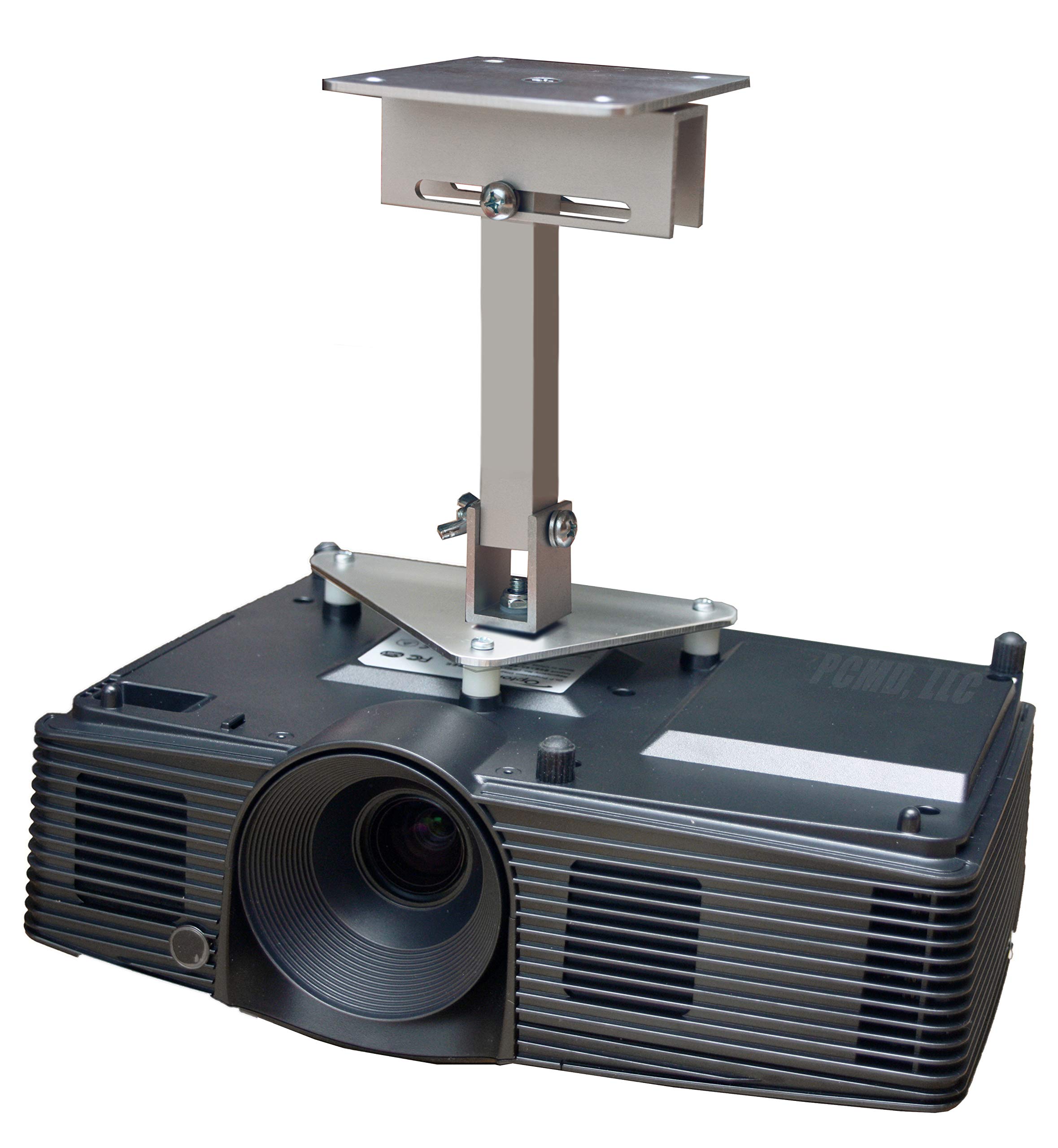 Sharp PG-D3750W D4010X D40W3D D45X3D D50X3D Projector Ceiling Mount with 10-Inch Extension & Lateral Shift - Universal Adjustable Bracket for Home Theater, Classroom, and Office Presentations