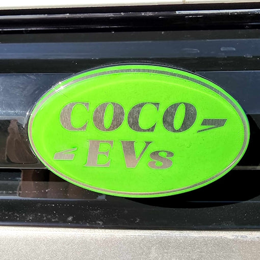 60V Electric Golf Cart LSV - 4 Door Coco Trooper with Rear Trunk Hatch | Black Demo Model | Perfect for Golf Courses, Resorts & Gated Communities