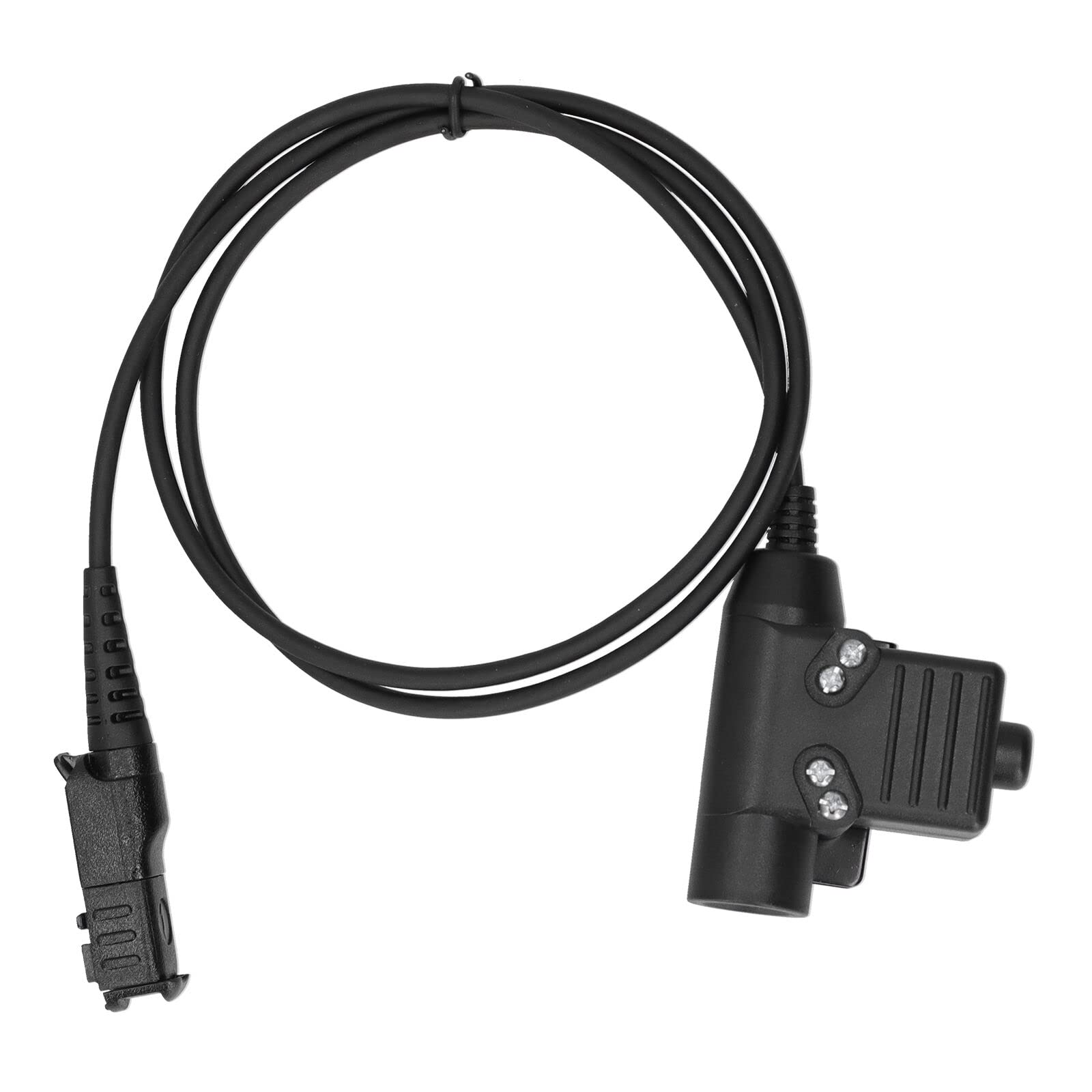 MOOKEENONE Tactical Radio Headset U94 PTT Headset Adapter Cable for Motorola P6600 6620 - Military Communication, Outdoor Adventure & Emergency Preparedness Gear