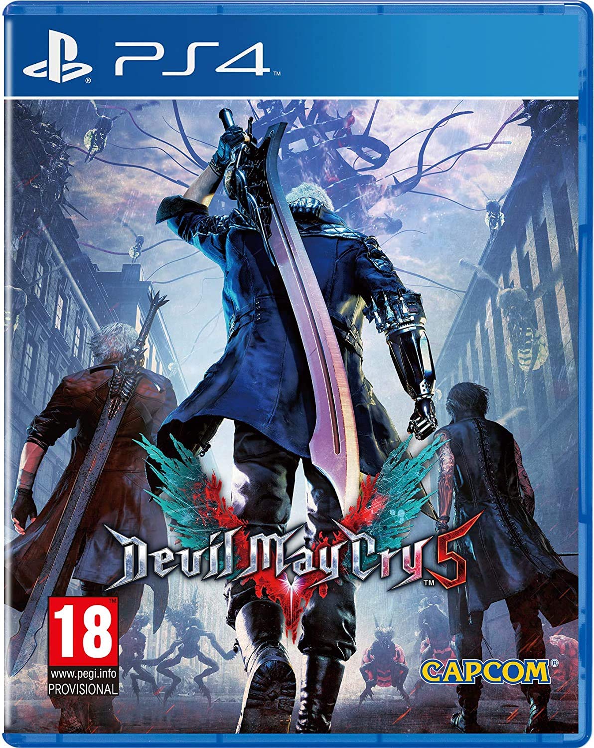 Devil May Cry 5 - PlayStation 4 Game | Action-Adventure Video Game for PS4 | Perfect for Fans of Hack and Slash Games & Intense Combat