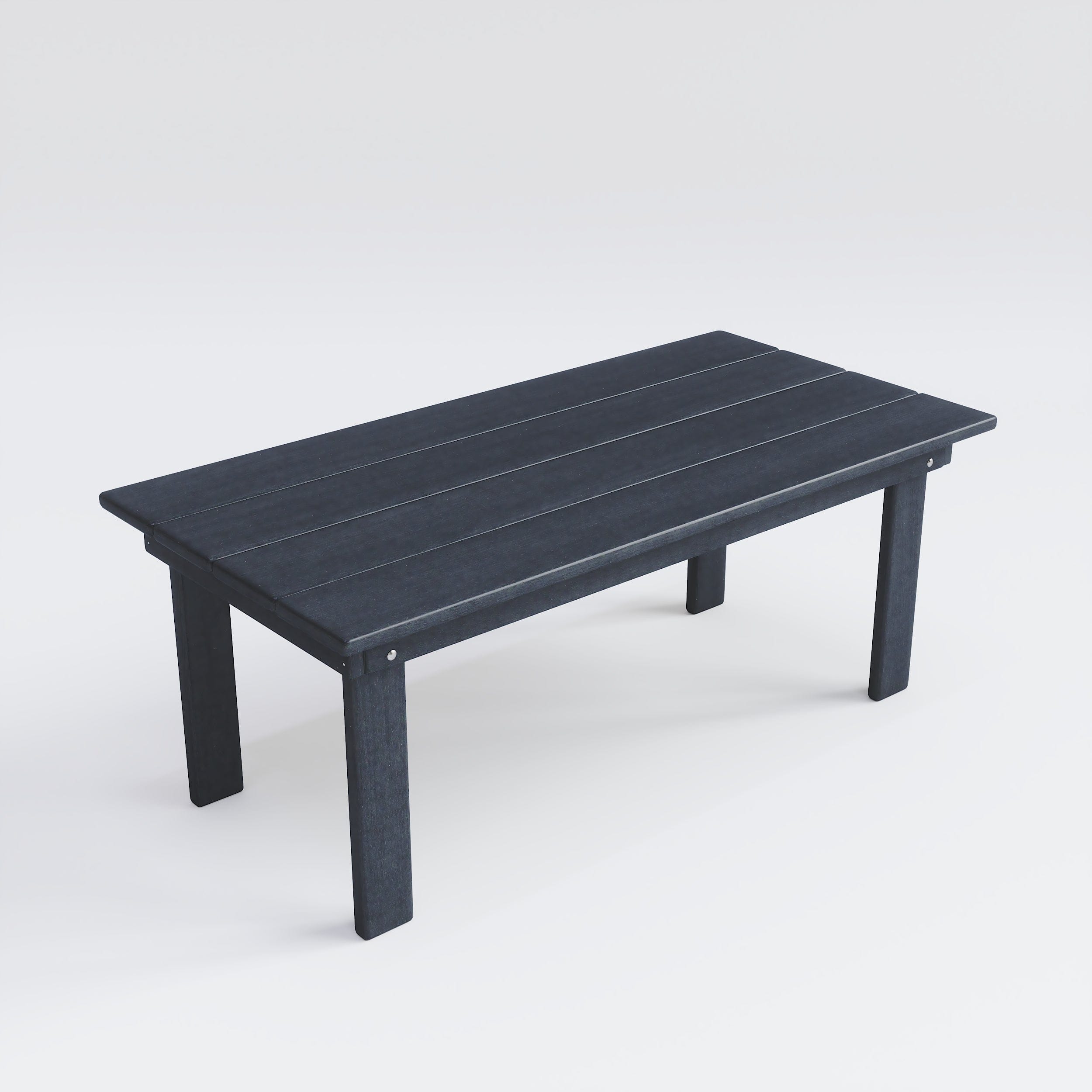 Keystone Amish Co. Herrington Composite Rectangle Coffee Table - Rustic Farmhouse Style Living Room Furniture for Home Decor & Entertaining