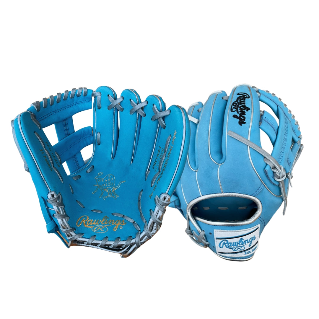 Rawlings 360 Exclusive Series Heart of the Columbia Blue & Silver 11.5