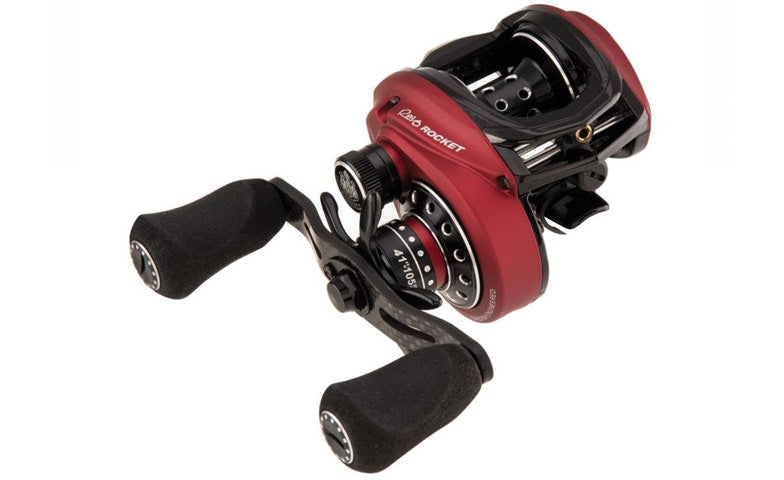 ABU Garcia Revo Rocket REV04 Baitcasting Fishing Reel - High-Speed Saltwater & Freshwater Fishing Gear for Bass, Walleye & Pike