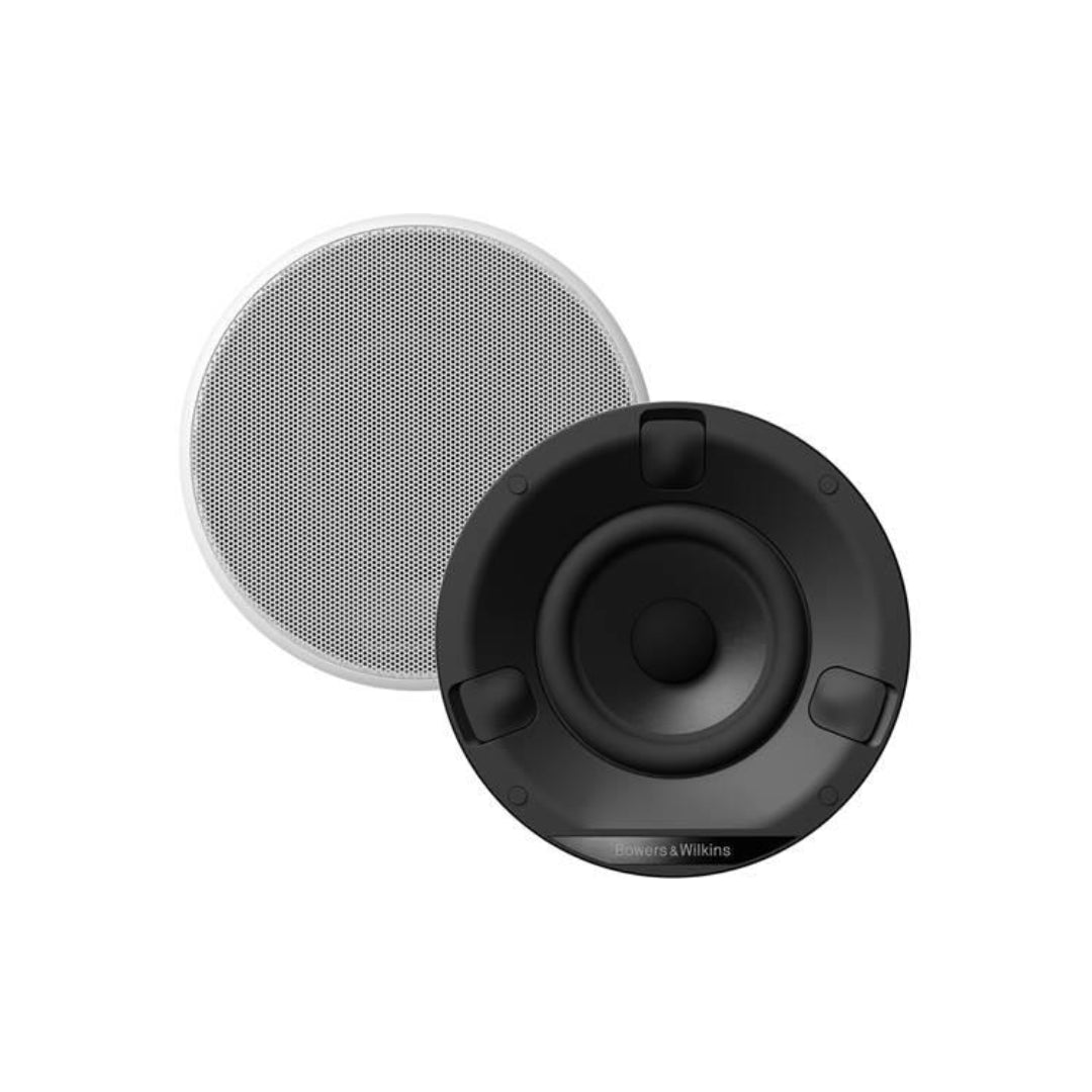 Bowers & Wilkins CCM632 In-Ceiling Speakers (Pair) - Premium Home Audio for Immersive Surround Sound in Living Rooms & Home Theaters