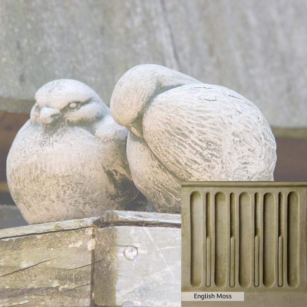 Campania International Duet Birds - Handcrafted Garden Statues for Outdoor Decor, Perfect for Patio, Yard, and Lawn Ornament | Bird Figurines for Home & Garden Decoration