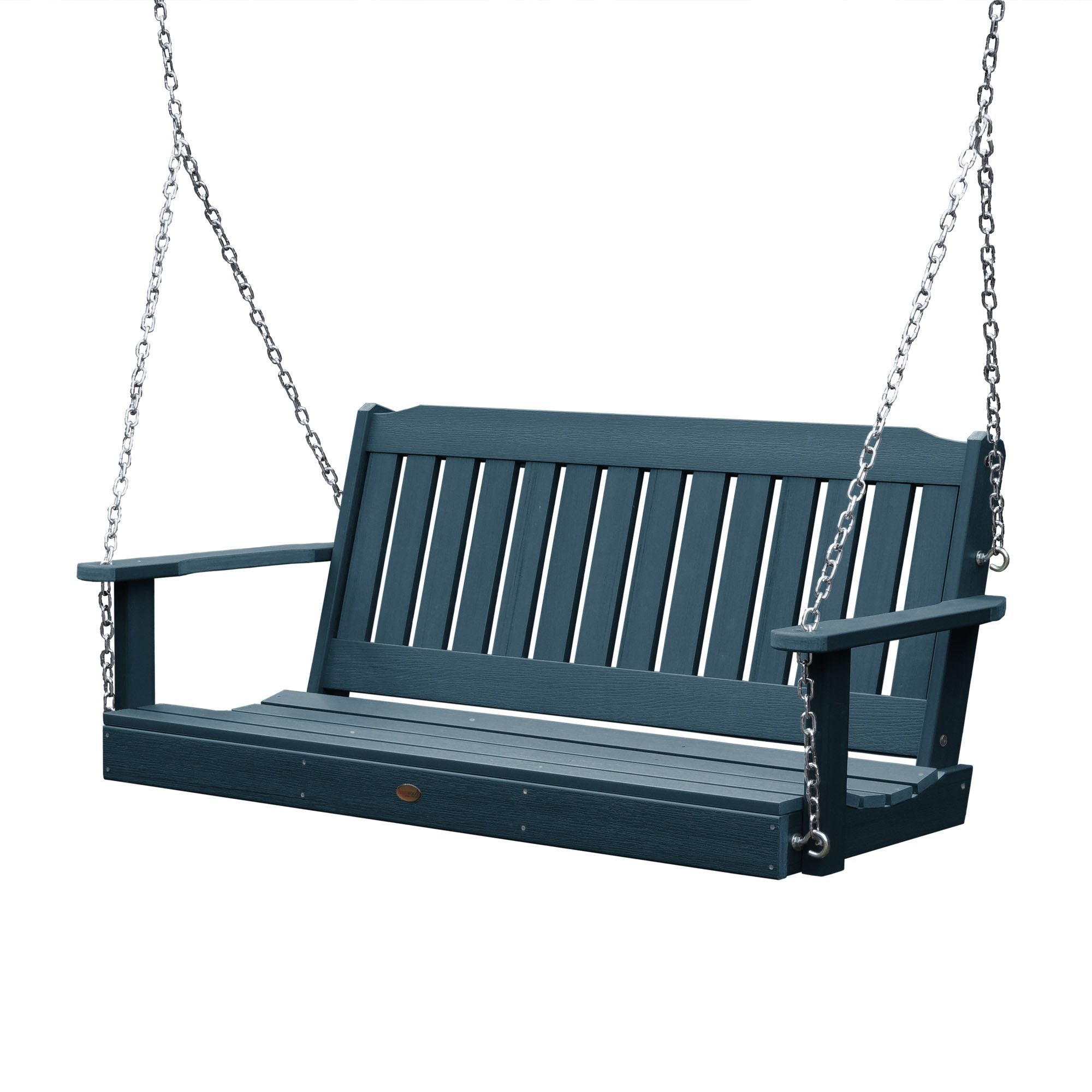 5ft Lehigh Porch Swing - Heavy Duty Outdoor Hanging Bench for Garden, Patio, Deck - Perfect for Relaxing & Lounging in Backyard, Front Porch or Balcony