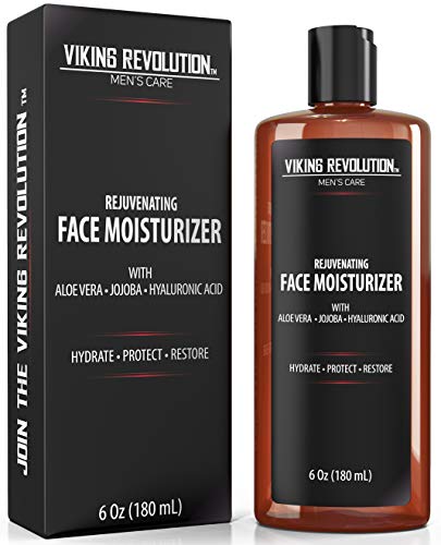 Natural Anti-Aging Face Cream for Men - Hydrating Moisturizer with Anti-Wrinkle Formula, Men's Skincare Lotion for Daily Face Care, Perfect for Morning & Night Routine
