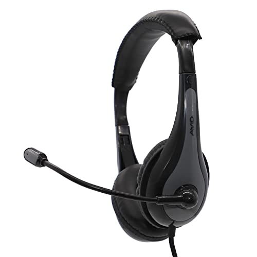 Best Over-Ear Classroom Headphones for Students - Noise Cancelling School Headsets with Mic for Online Learning & Remote Education