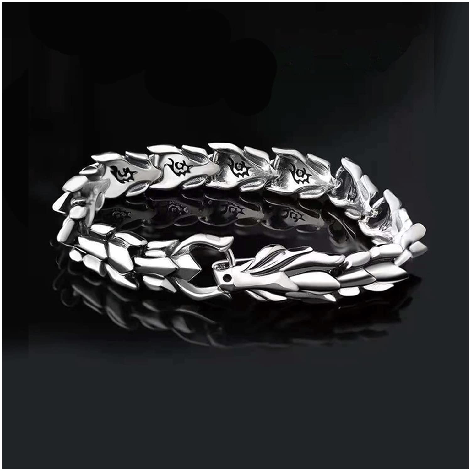 Handmade Gold Dragon Keel Bracelet for Women & Men - Unique Personality Jewelry Gift for Teens & Adults - Perfect for Festivals, Cosplay & Everyday Wear
