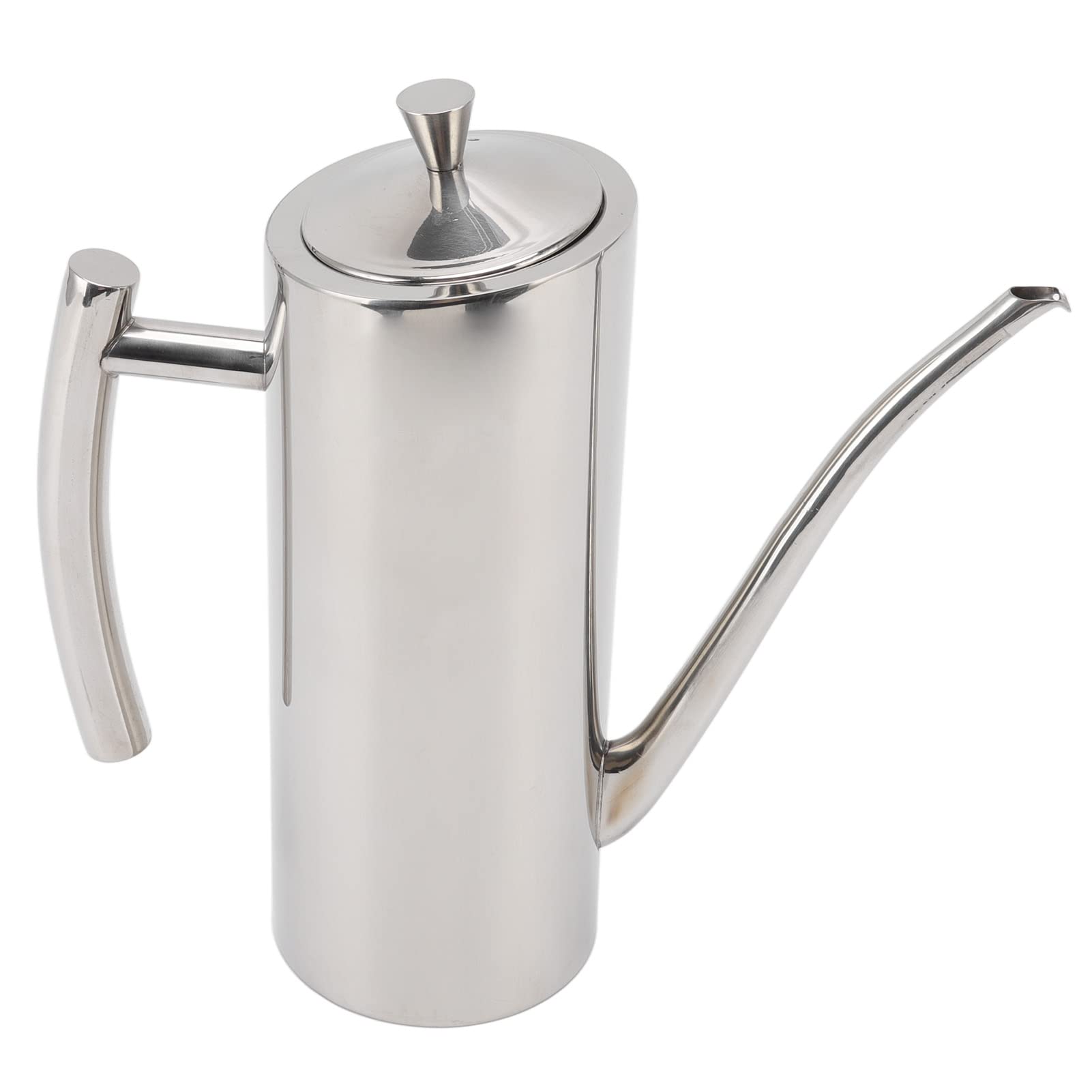 Pwshymi Oil Dispensing Bottles - Rust Resistant Contemporary Oil Bottles with Curved Handles for Kitchen & Restaurant | Perfect for Olive Oil, Vinegar & Cooking Oil Storage